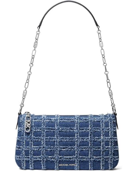 michael michael kors empire medium chain pouchette bag|michael kors chain link.